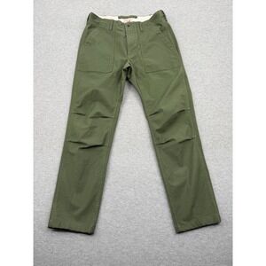 Relwen Military Supply Utility Pants Mens 32x30 Olive Green Articulated Knee